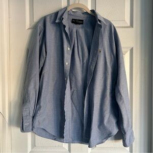 RALPH LAUREN 100% Cotton Oxford Button Down Shirt
